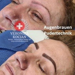 Permanent Make-up Augenbrauen Schweiz Veronika Kocian