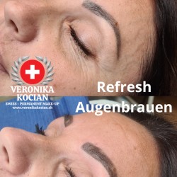 Refresh augenbrauen permanent make-up veronika kocian schweiz