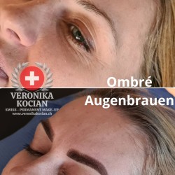 Tätowierung in Pudertechnik Augenbrauen Schweiz ab 199 CHF veronika kocian